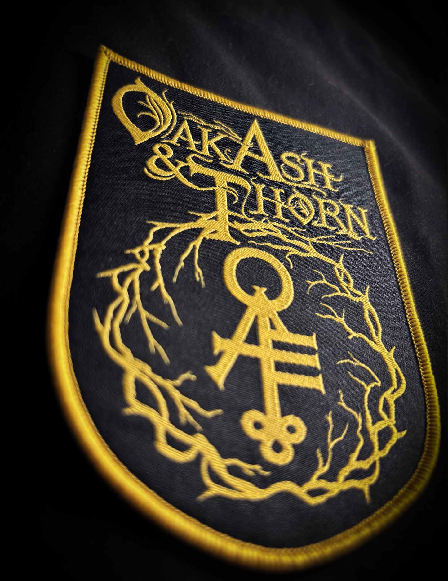 Logo/Sigil Badge Patch Yellow