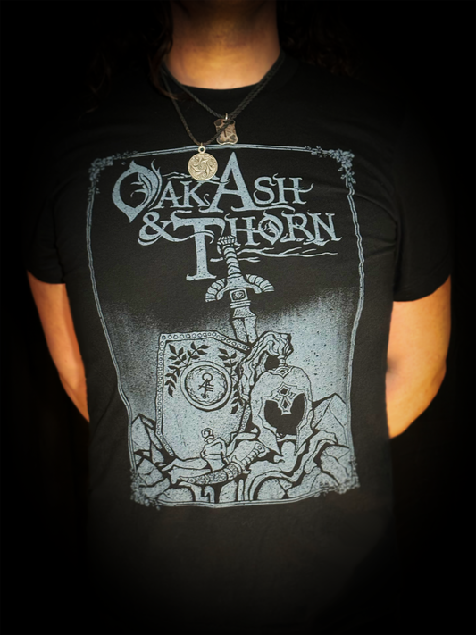 Oaken Warrior Short Sleeve Tee - Grey